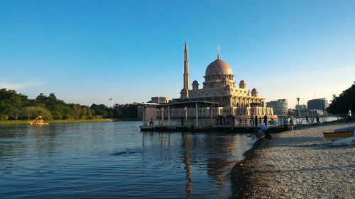River with buildings in background