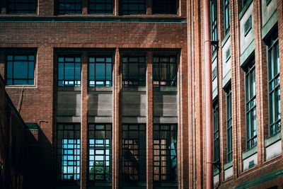 Low angle view of building in city