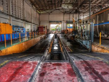 Interior of building