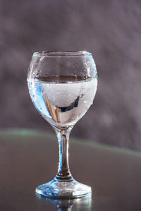 Close-up of drink on table