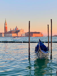 Boats in sea