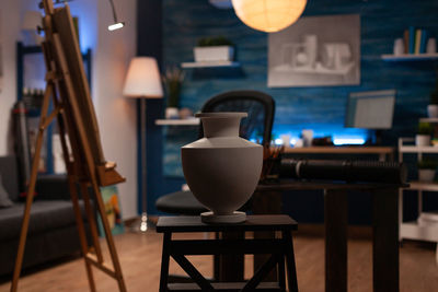 Close-up of coffee on table