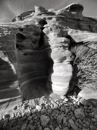 Rocks in a desert