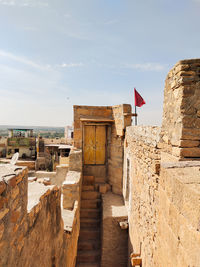 View of a fort against sky