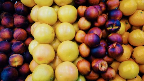 Full frame shot of market stall