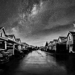 Road at night