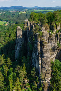 Bastei rock formation 