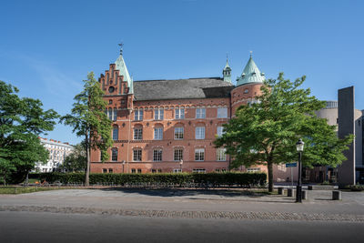 View of historic building against sky