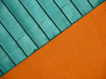 Close-up of orange pattern