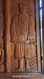 Statue of buddha in temple