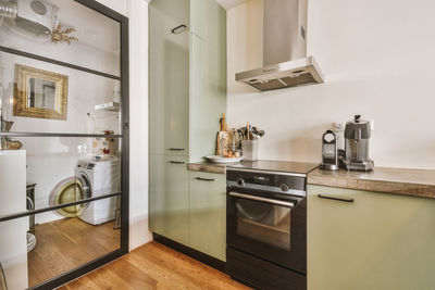 Interior of kitchen