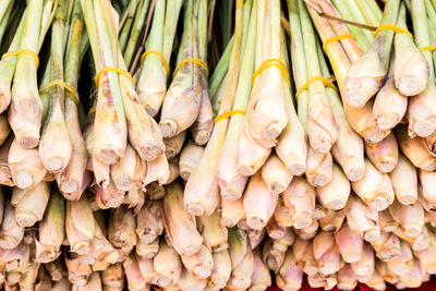 Full frame shot of vegetables for sale at market stall