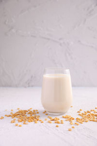 Close-up of drink on table