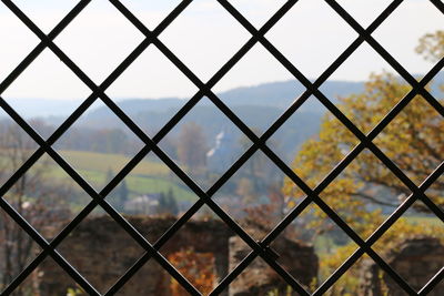 Full frame shot of chainlink fence