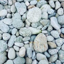 Full frame shot of pebbles