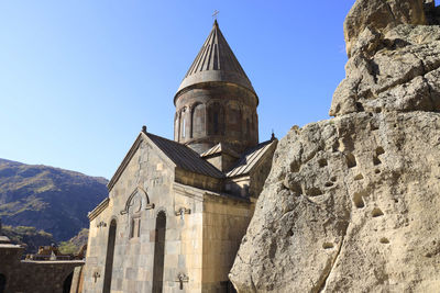 Low angle view of cathedral against sky