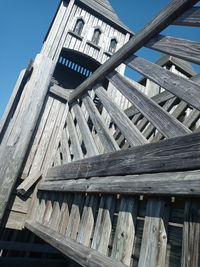 Low angle view of building against sky