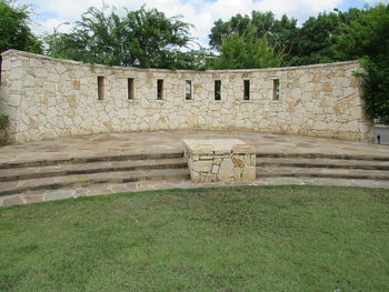 Old ruins of a building