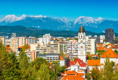 Buildings in town