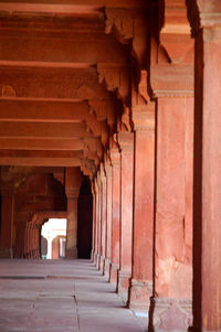 Corridor of building