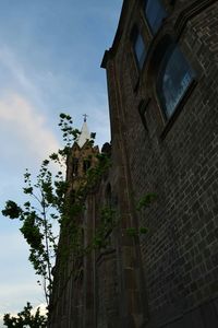 Low angle view of cathedral against sky