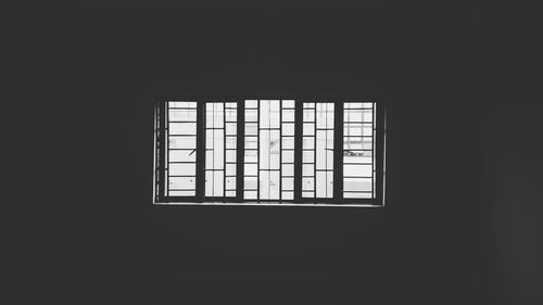 Window in darkroom