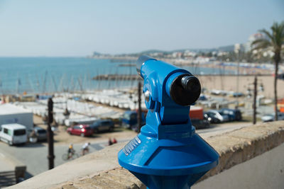 The telescope at the beach