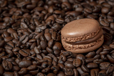 Full frame shot of coffee beans