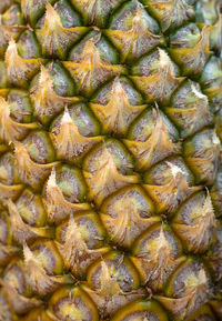 Full frame shot of pineapple