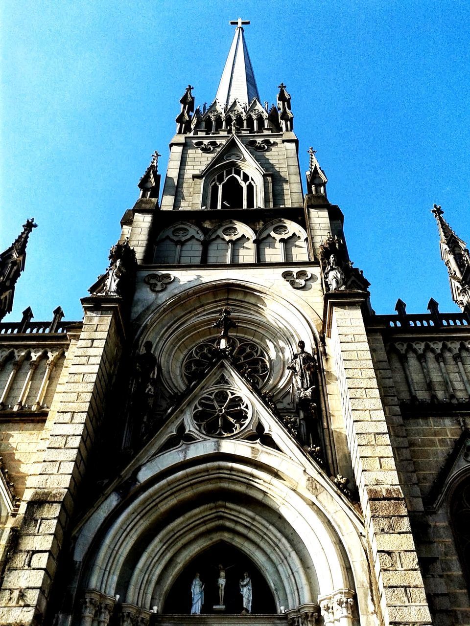 LOW ANGLE VIEW OF CHURCH