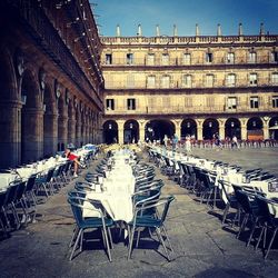View of buildings in city