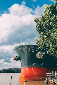 Boats in sea