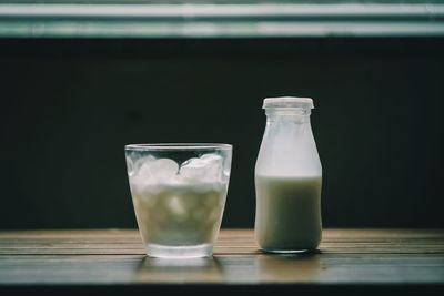 Close-up of drink on table