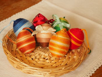 Close-up of food in basket