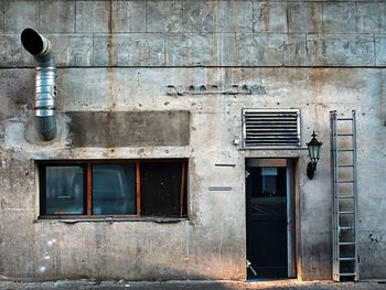 Window of old building