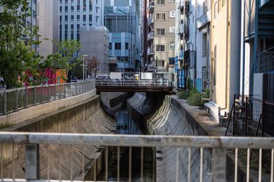 View of a bridge in city