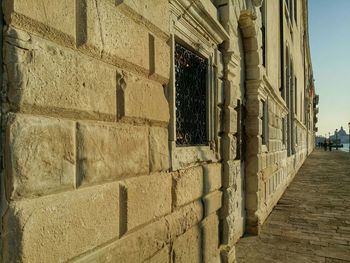 View of old building