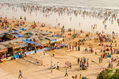 People at beach