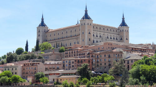 Buildings in a city