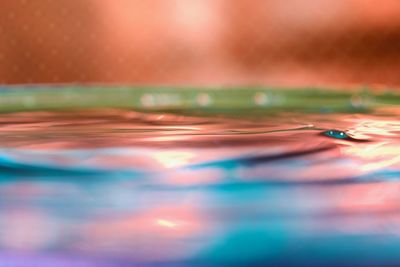 Extreme close-up of water