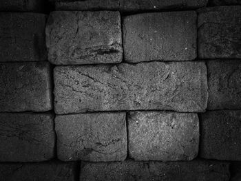 Full frame shot of stone wall