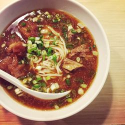 Close-up of food in bowl