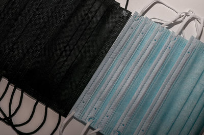 High angle view of electric light