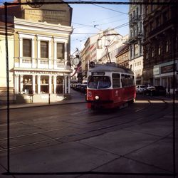 View of city street