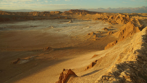 Panoramic view of desert