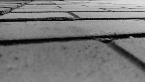 Surface level of road