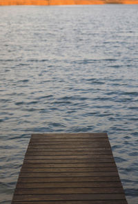 Pier over lake