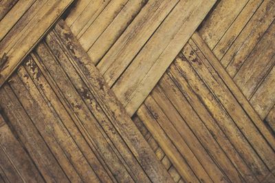 Full frame shot of wooden floor