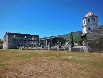 Old ruins against clear sky