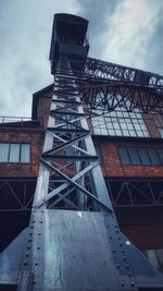 Low angle view of building against sky